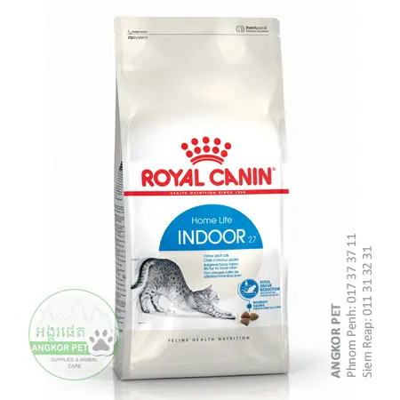 - Royal Dry Cat Food Indoor Cat  27 4kg 