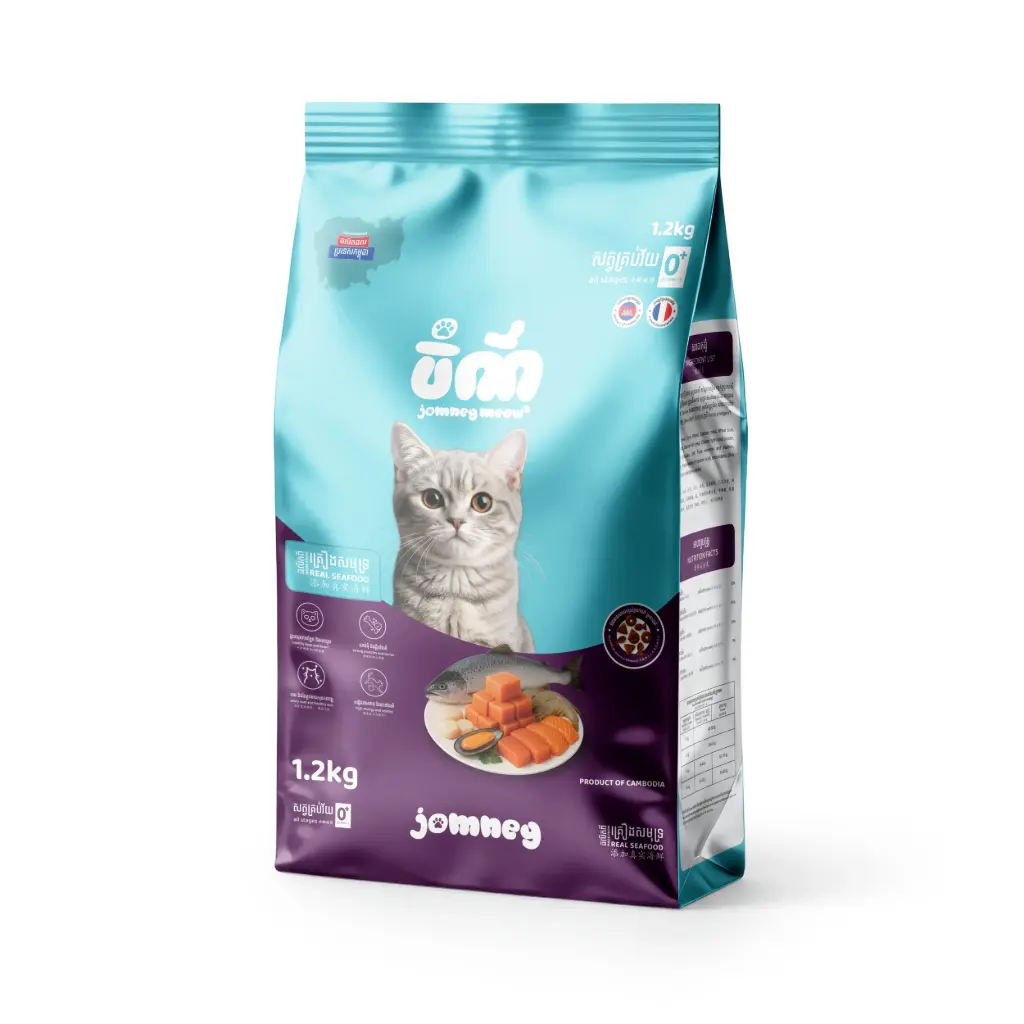 - ចំណី​ Jomney Cat Dry Food 1.2kg