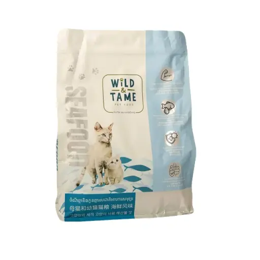 [B0000001905] - Wild & Tame Dry Cat  food Seafood 1.6kg